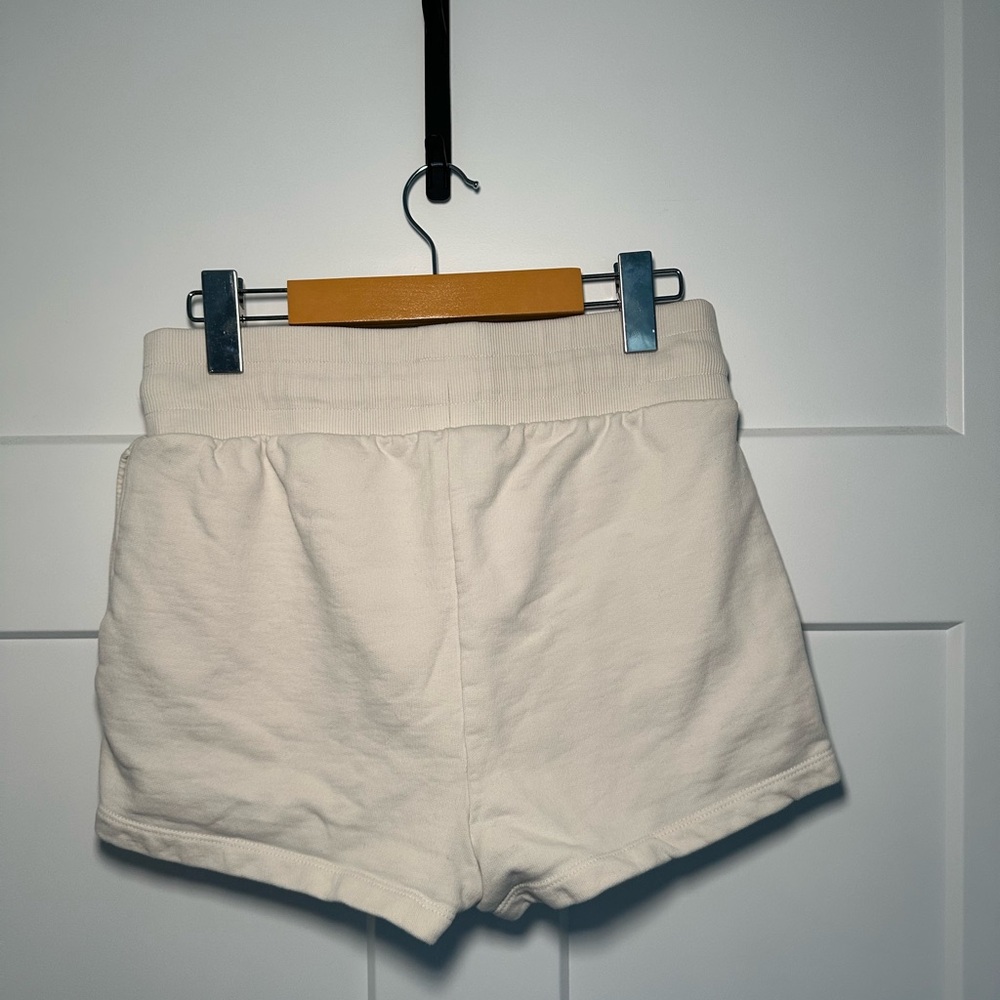 Guess Cream Drawstring Active Shorts - Picture 2 of 3